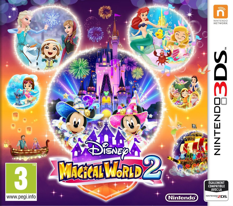 Disney Magical World 2 — box-2D (EU)