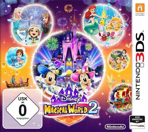Disney Magical World 2 — box-2D (DE)