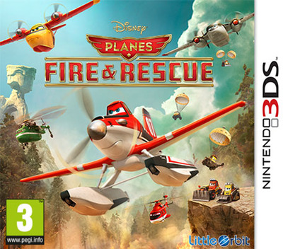 Disney Planes - Fire And Rescue — box-2D (EU)