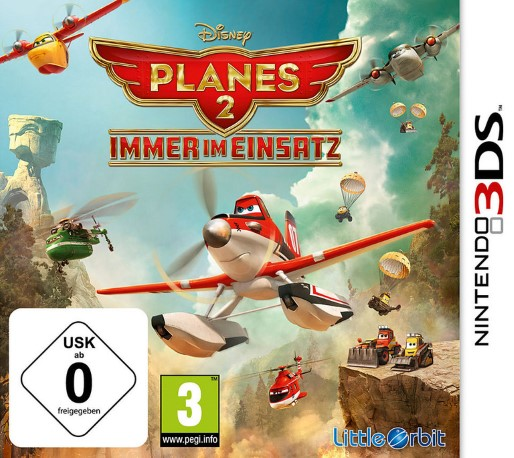 Disney Planes - Fire And Rescue — box-2D (DE)
