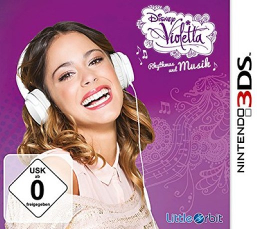 Disney Violetta - Rhythm & Music — box-2D (DE)