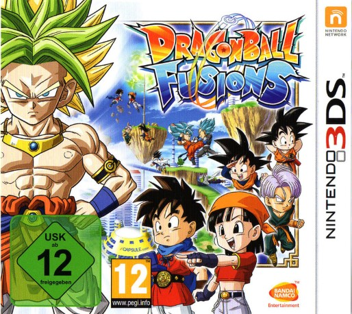 Dragon Ball Fusions — box-2D (DE)