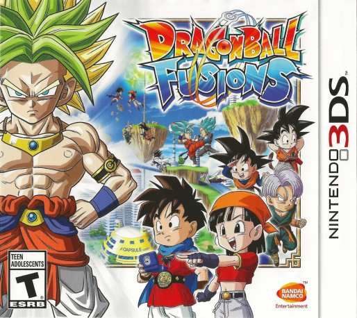 Dragon Ball Fusions box art