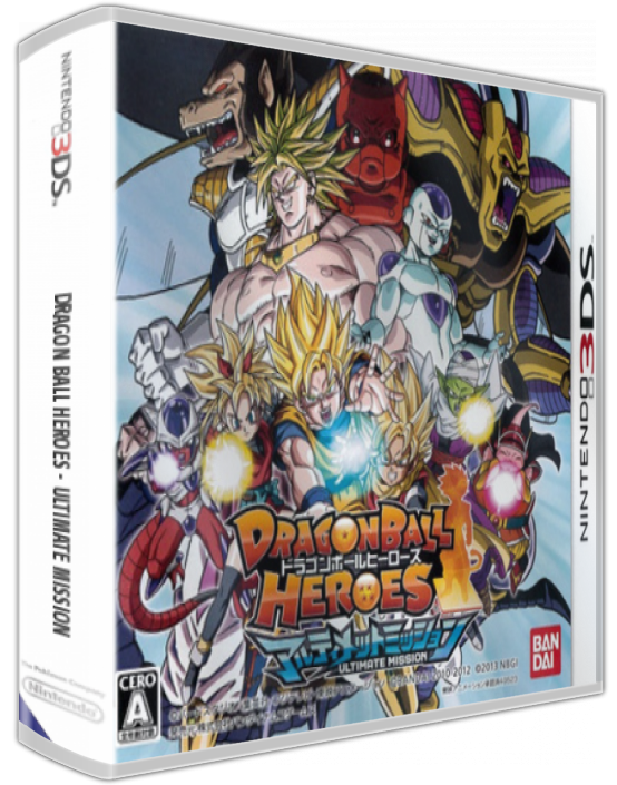 Dragon Ball Heroes - Ultimate Mission — box-3D (JP)