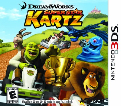 Dreamworks Super Star Kartz box art