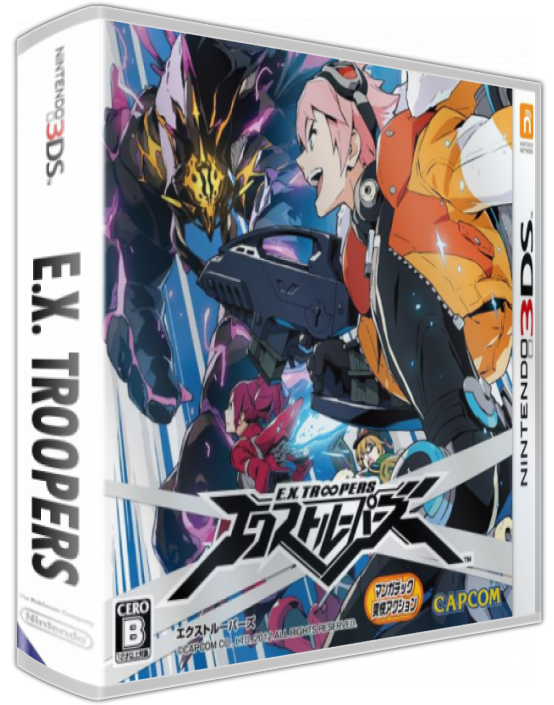 E.x. Troopers — box-3D (JP)