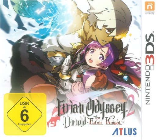 Etrian Odyssey 2 Untold: The Fafnir Knight — box-2D (DE)