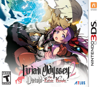 Etrian Odyssey 2 Untold: The Fafnir Knight box art