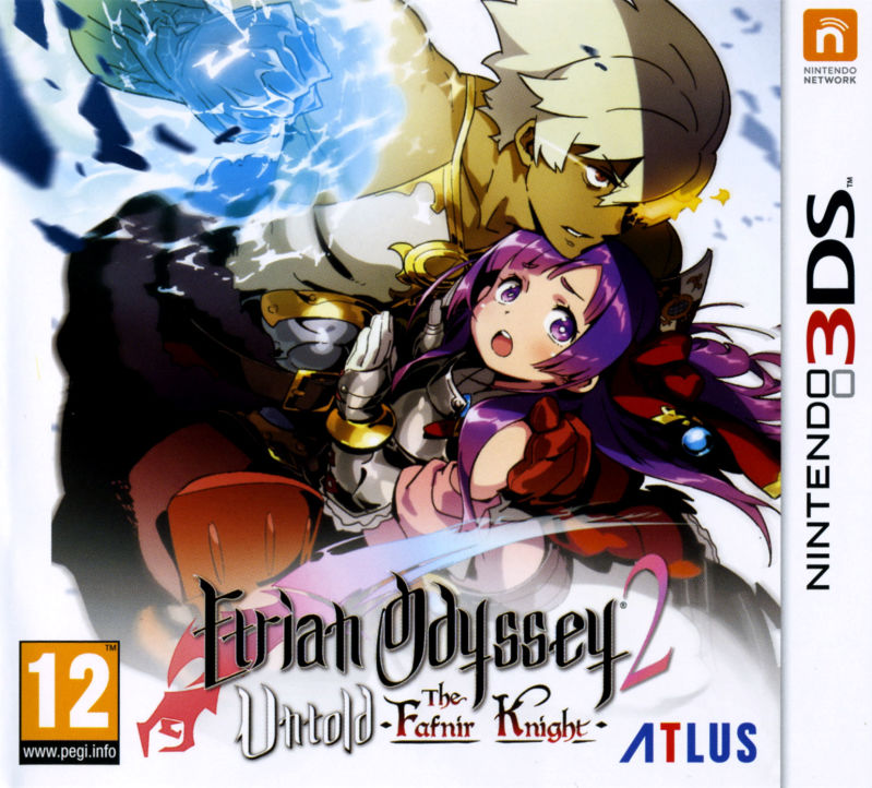 Etrian Odyssey 2 Untold: The Fafnir Knight — box-2D (IT)