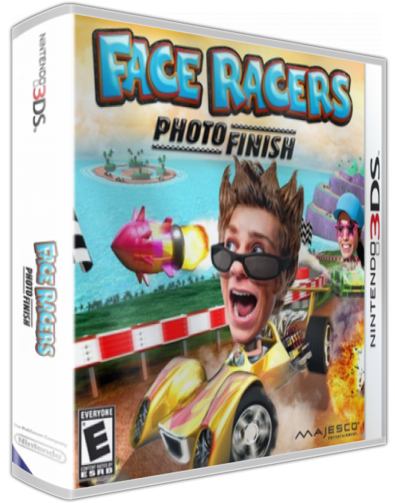 Face Racers - Photo Finish — box-3D (US)