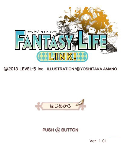 Fantasy Life Link — sstitle (JP)