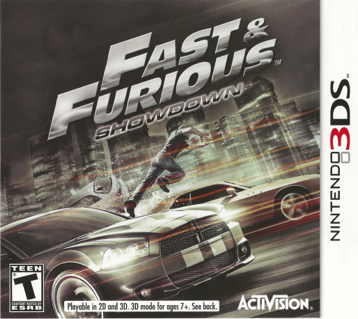 Fast And Furious - Showdown box art