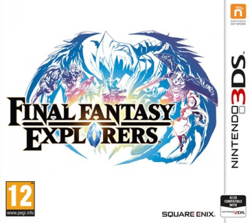Final Fantasy Explorers — box-2D (EU)