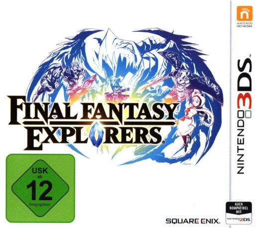 Final Fantasy Explorers — box-2D (DE)