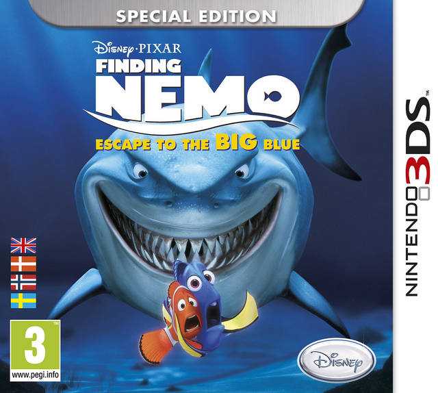 Finding Nemo: Escape to the Big Blue Special Edition — box-2D (EU)