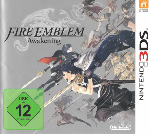 Fire Emblem: Awakening — box-2D (DE)