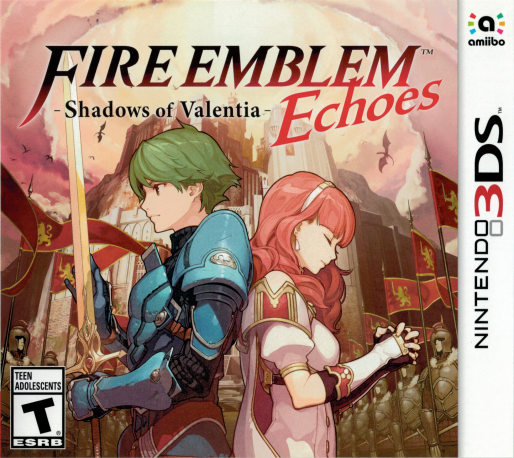 Fire Emblem Echoes: Shadows of Valentia — box-2D (CA)