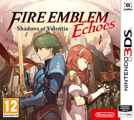 Fire Emblem Echoes: Shadows of Valentia — box-2D (EU)