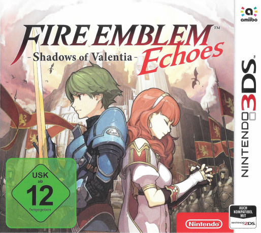 Fire Emblem Echoes: Shadows of Valentia — box-2D (DE)