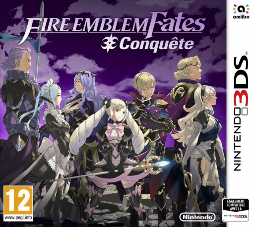 Fire Emblem Fates: Conquest — box-2D (EU)
