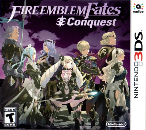 Fire Emblem Fates: Conquest box art