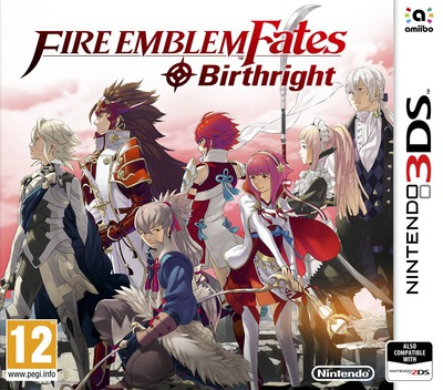 Fire Emblem Fates: Birthright — box-2D (EU)