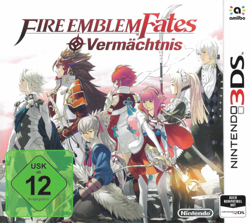 Fire Emblem Fates: Birthright — box-2D (DE)