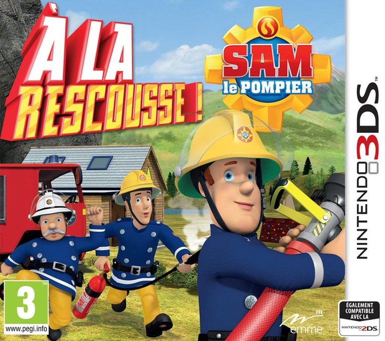 Fireman Sam - To The Rescue — box-2D (FR)