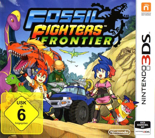 Fossil Fighters: Frontier — box-2D (DE)