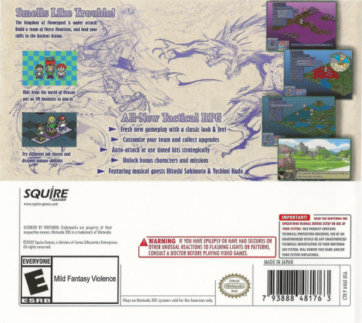 Fragrant Story — box-2D-back (US)