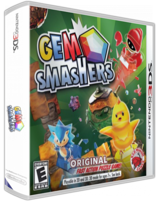 Gem Smashers — box-3D (US)