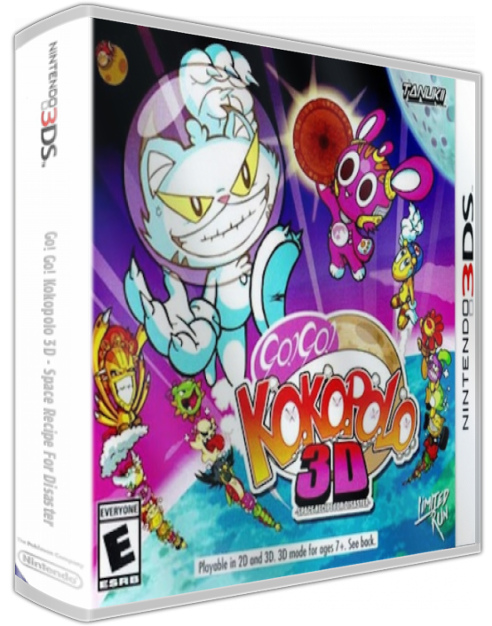 Go! Go! Kokopolo 3D - Space Recipe For Disaster — box-3D (US)