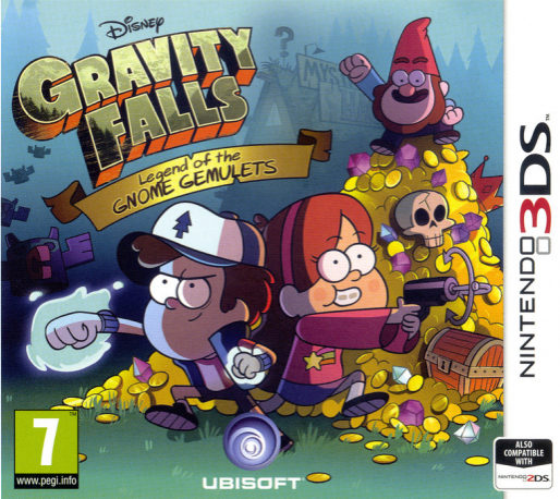 Gravity Falls - Legend of the Gnome Gemulets — box-2D (EU)