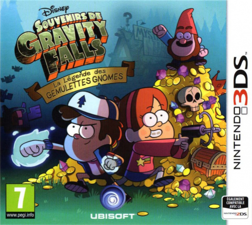 Gravity Falls - Legend of the Gnome Gemulets — box-2D (FR)
