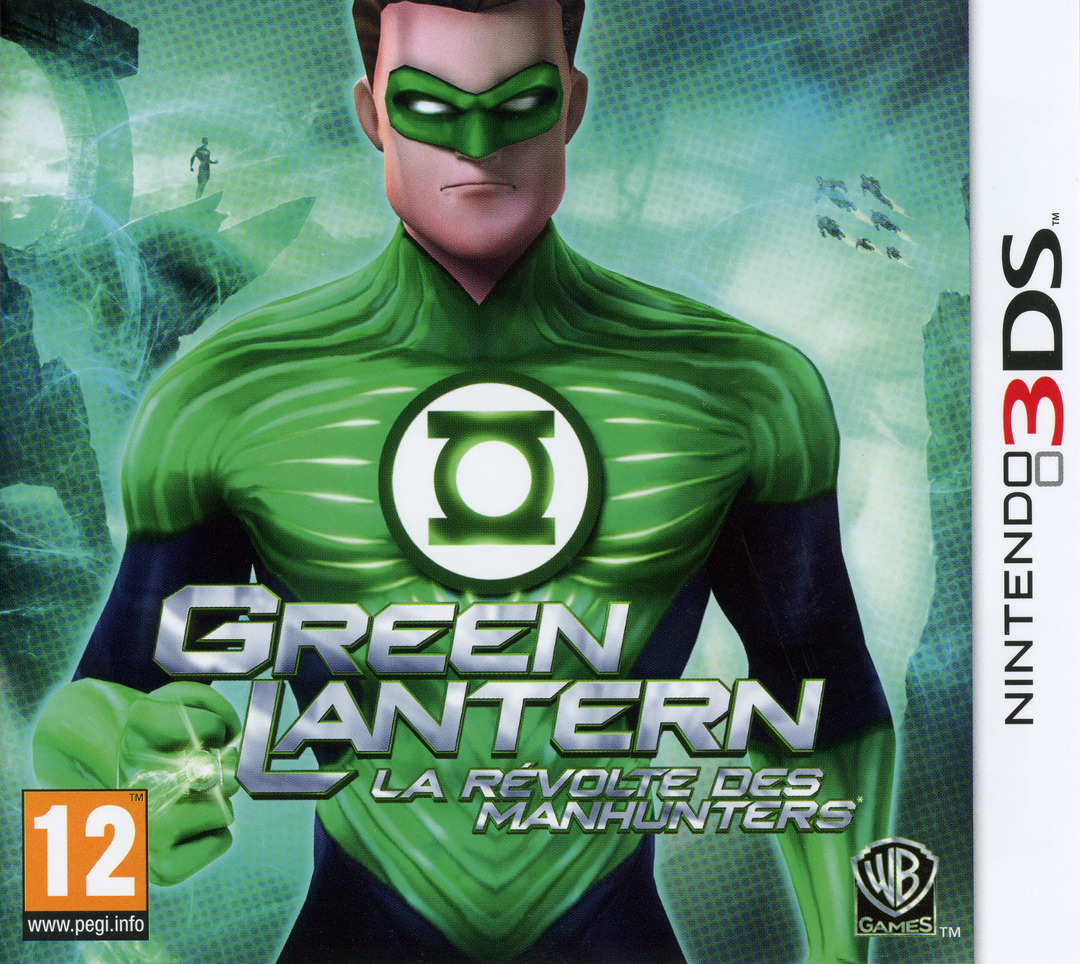 Green Lantern: Rise of the Manhunters — box-2D (FR)