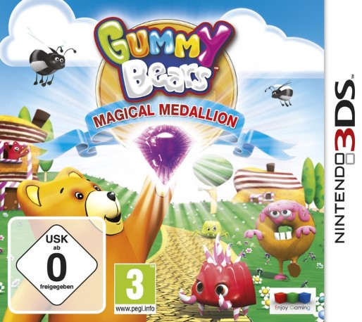 Gummy Bears : Magical Medallions 3D — box-2D (DE)