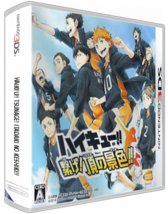Haikyu!! Tsunage! Itadaki No Keshiki!! — box-3D (JP)