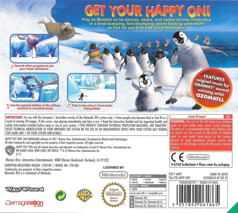 Happy Feet 2 — box-2D-back (EU)