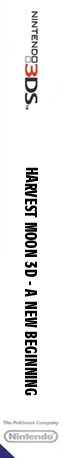 Harvest Moon 3D: A New Beginning — box-2D-side (DE)