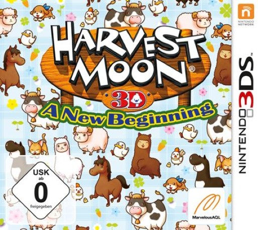 Harvest Moon 3D: A New Beginning — box-2D (DE)