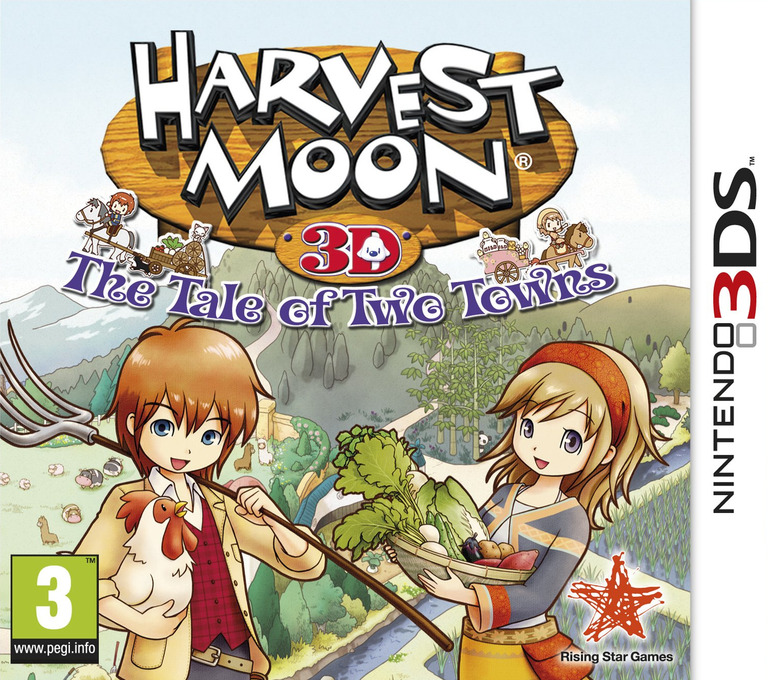 Harvest Moon: The Tale of Two Towns — box-2D (EU)