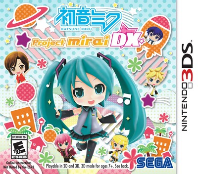 Hatsune Miku: Project Mirai DX box art