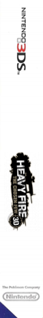Heavy Fire: The Chosen Few 3D — box-2D-side (US)