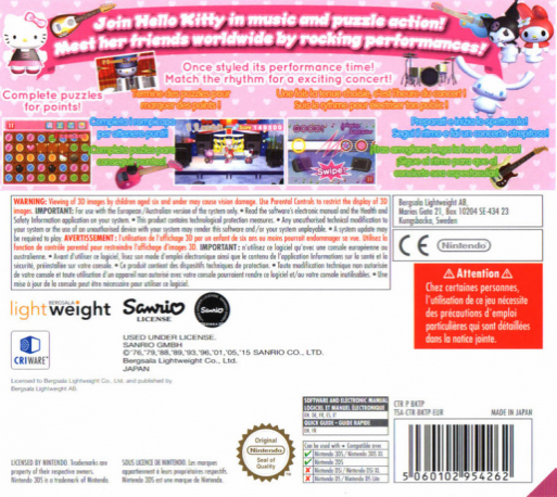 Hello Kitty & Friends - Rockin' World Tour — box-2D-back (EU)