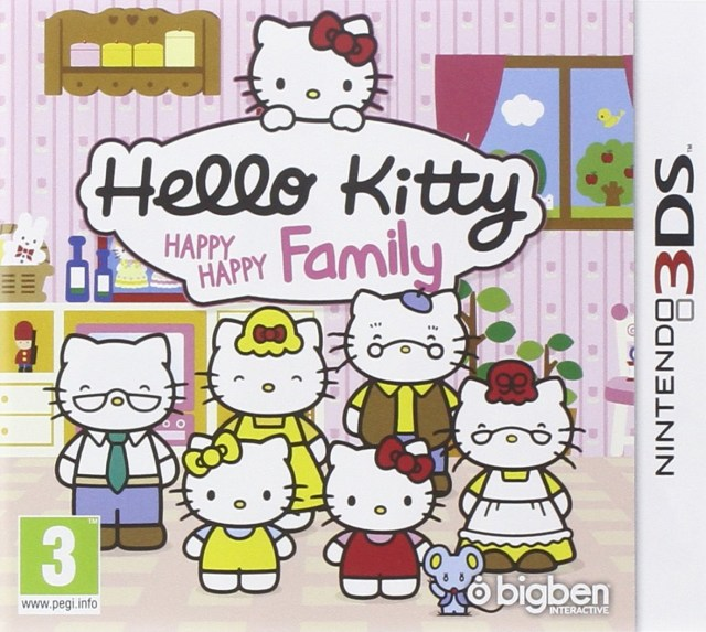 Hello Kitty Happy Happy Family box art