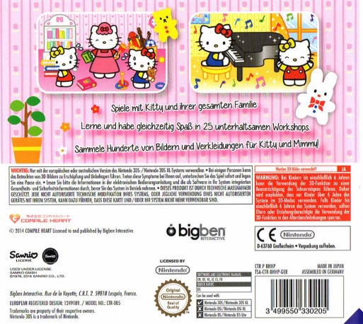 Hello Kitty Happy Happy Family — box-2D-back (DE)
