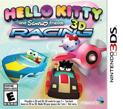 Hello Kitty And Sanrio Friends 3d Racing box art