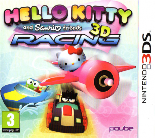 Hello Kitty And Sanrio Friends 3d Racing — box-2D (EU)