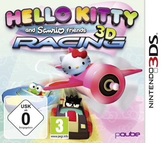 Hello Kitty And Sanrio Friends 3d Racing — box-2D (DE)