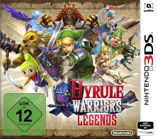 Hyrule Warriors Legends — box-2D (DE)